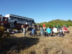 kamperen op 3250 m hoog